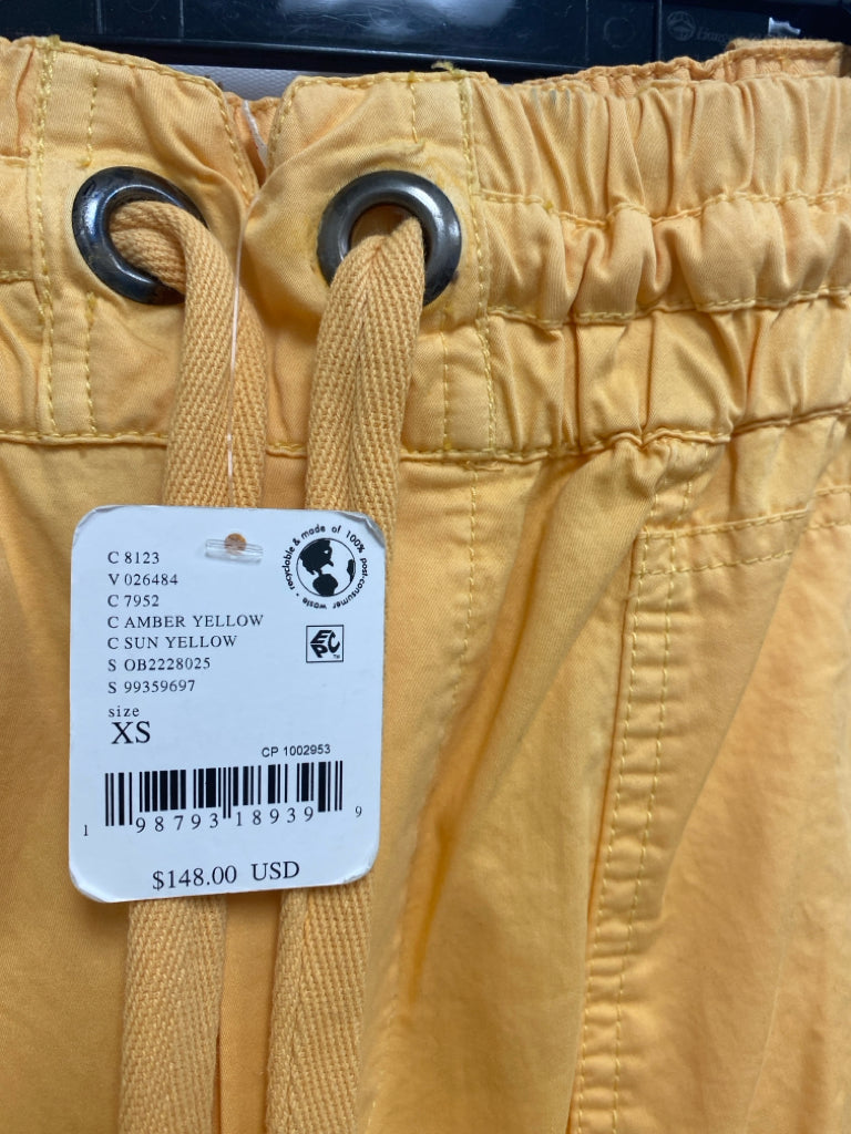 NWT Free People Size XS Pale Orange Ladies Pants