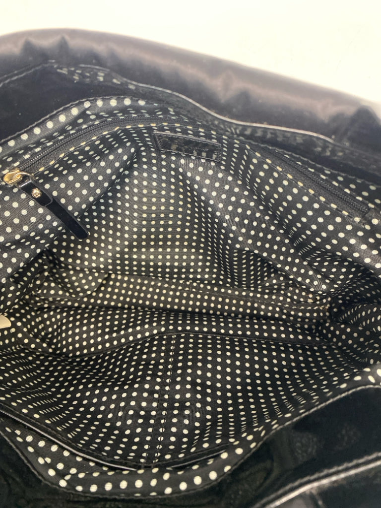 Kate Spade Black Puffer Handbag
