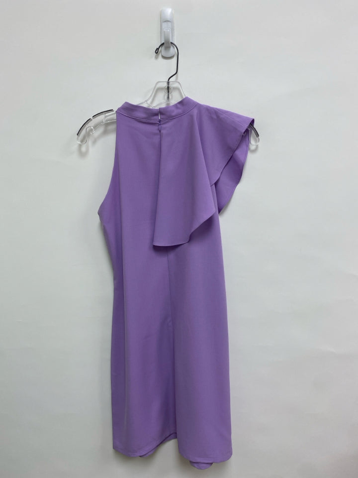 NWT Jade Brand Size XS Lavender Ruffles Sleeveless Ladies Dress