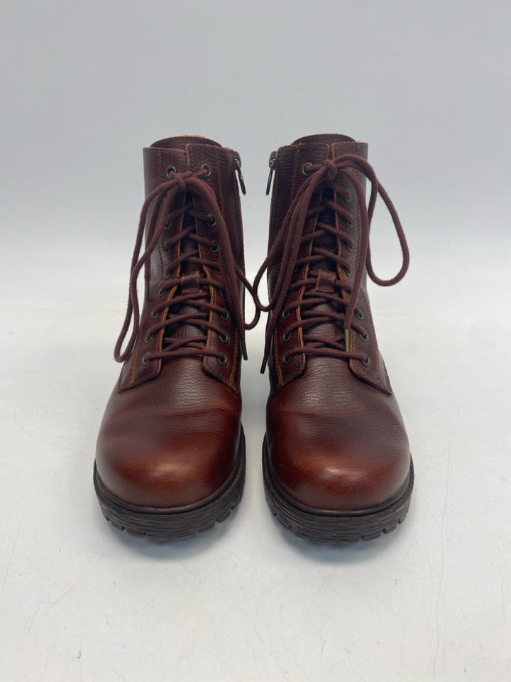 Alegria EU Shoe Size 36 Chestnut Side Zipper Boots