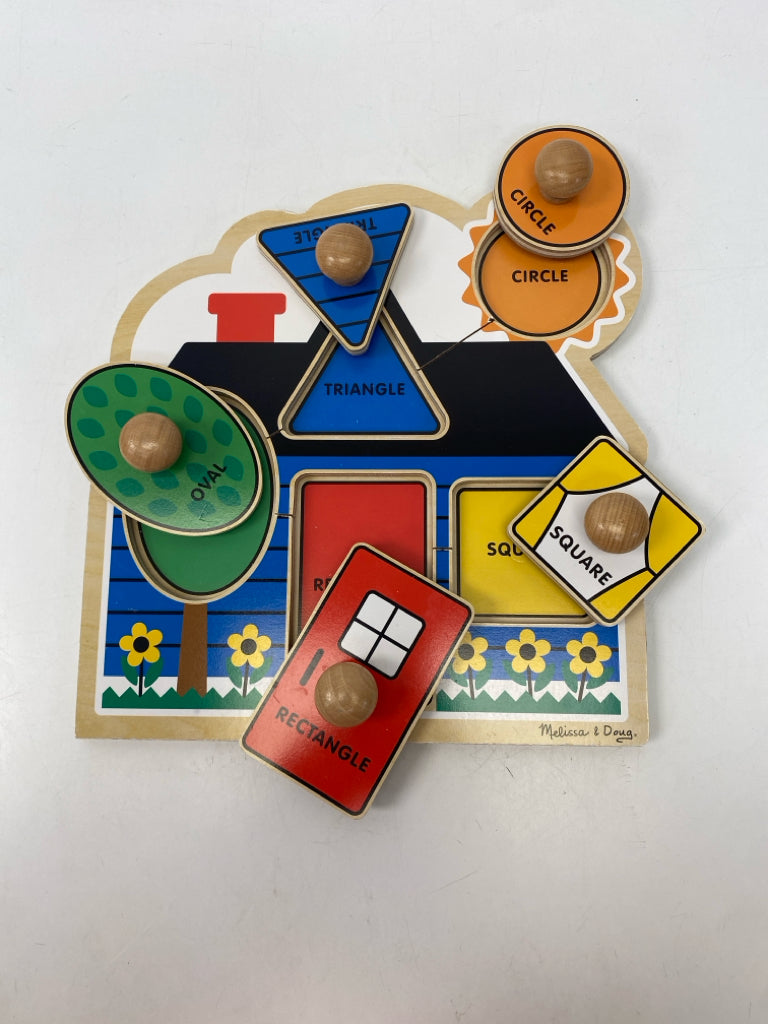 Melissa and Doug Shapes Kids Puzzle