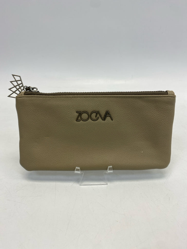 Tan Make-up Bag