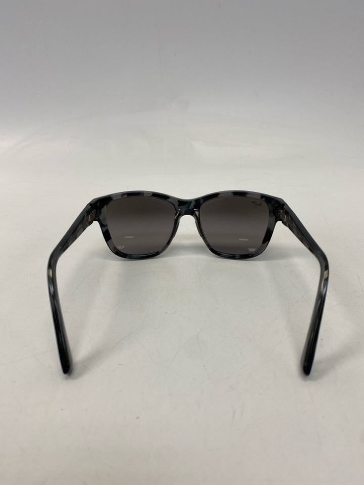 Maui Jim Black/Gray Blue Tortoise Shell Sunglasses