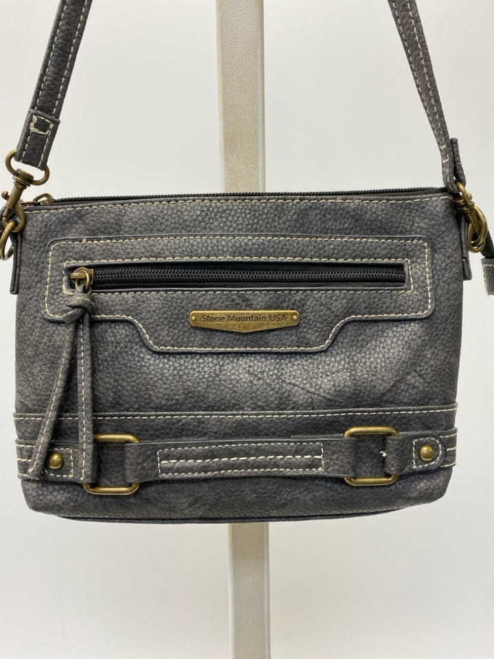 Stone Mtn. Dark Gray Handbag