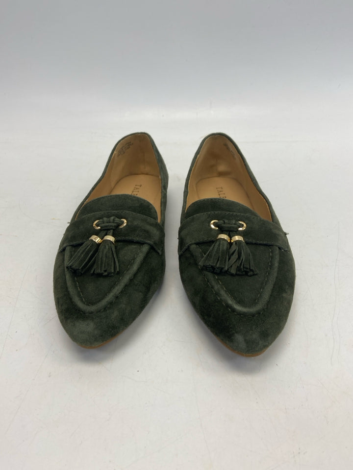 Talbots US Size 6.5 Olive Tassel(es) Flats