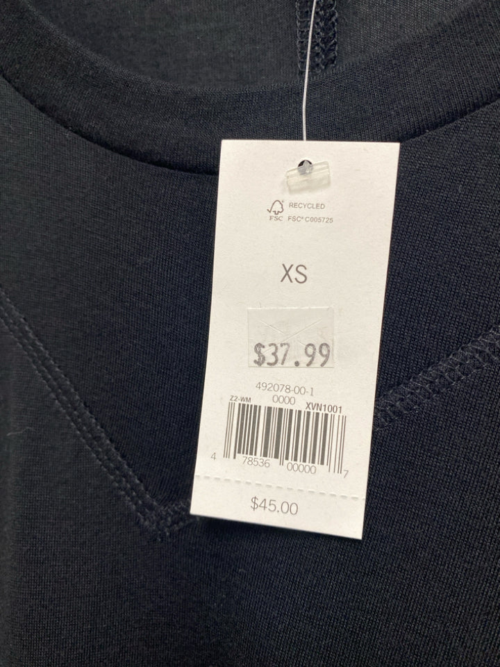 NWT Banana Republic Size XS Black Sleeveless Ladies Top