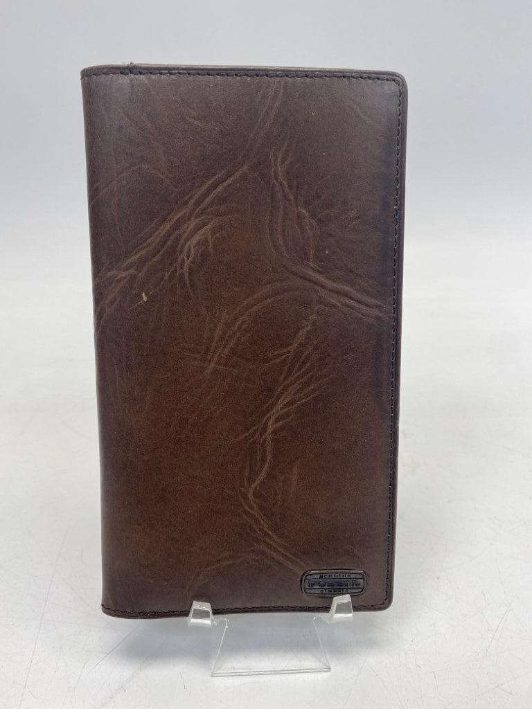 Fossil Brown Leather Men&