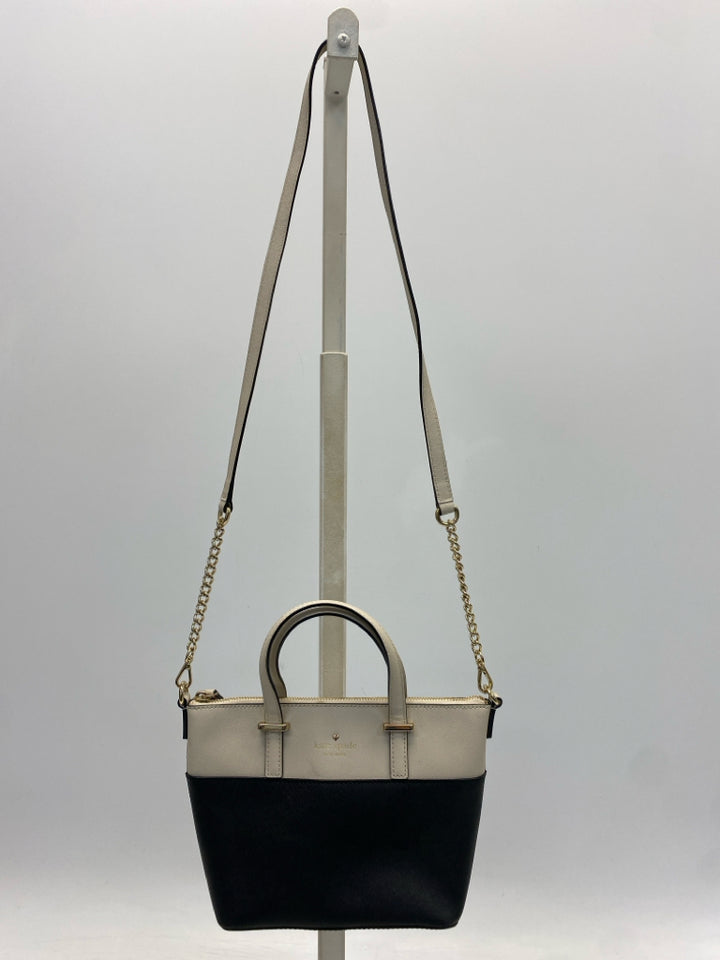 Kate Spade Tan Black Handbag