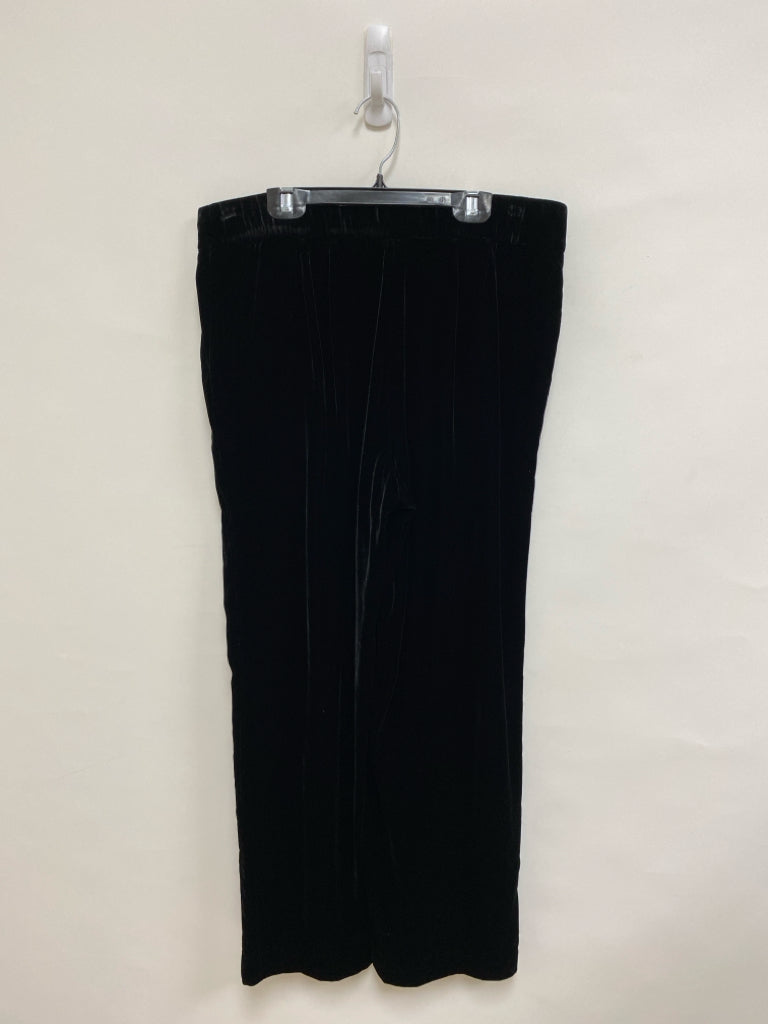 NWT Talbots Size 10P Black Wide Leg Petite Pants