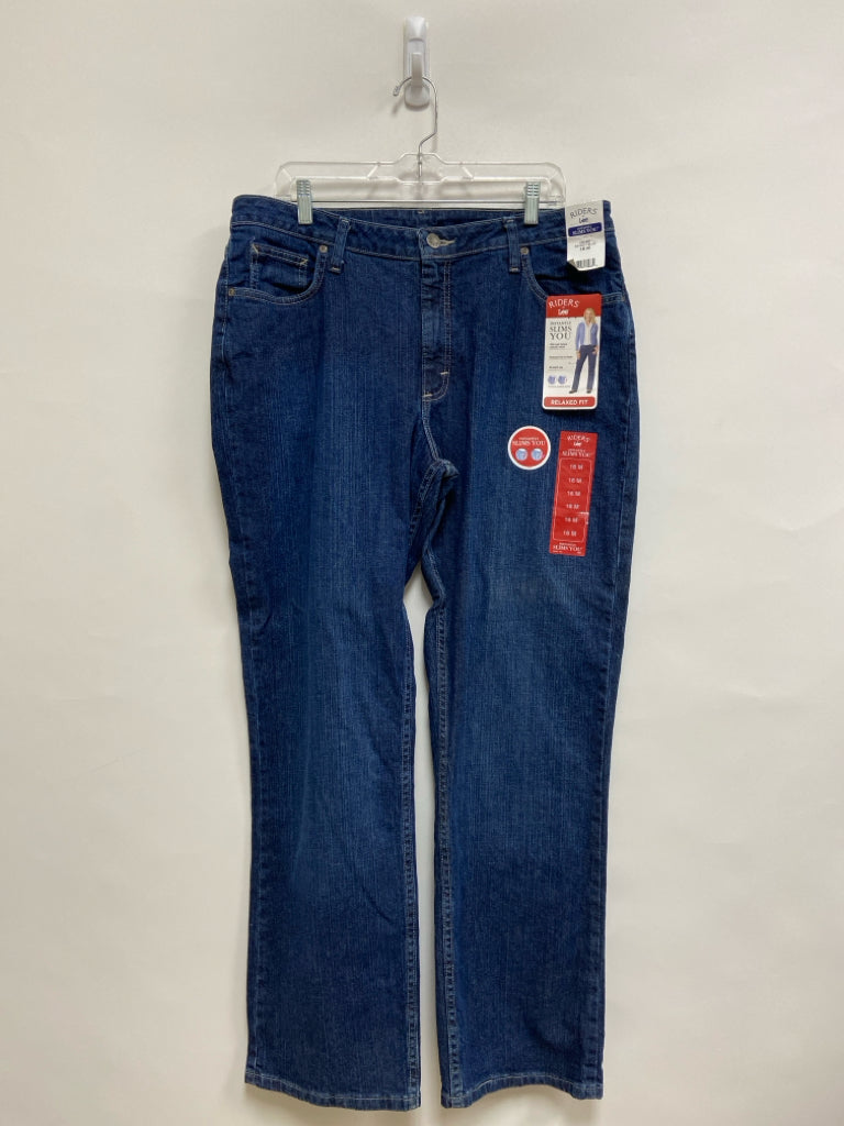 NWT Lee Size 16 Blue Plus Size Jeans