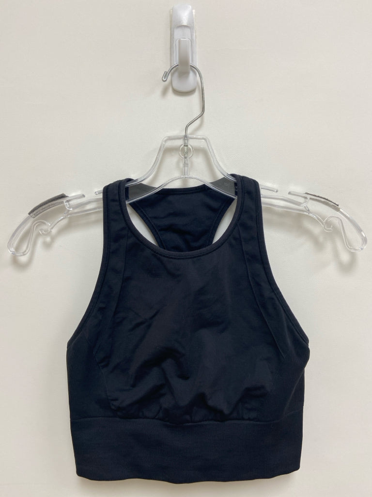 Lululemon Size 6 Black Athletic  Bra