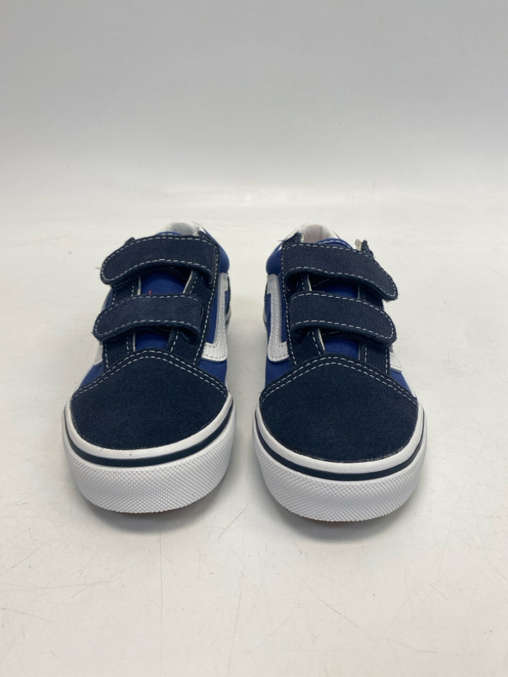NWOT Vans SIZE 12 Navy/Blue White Boy&