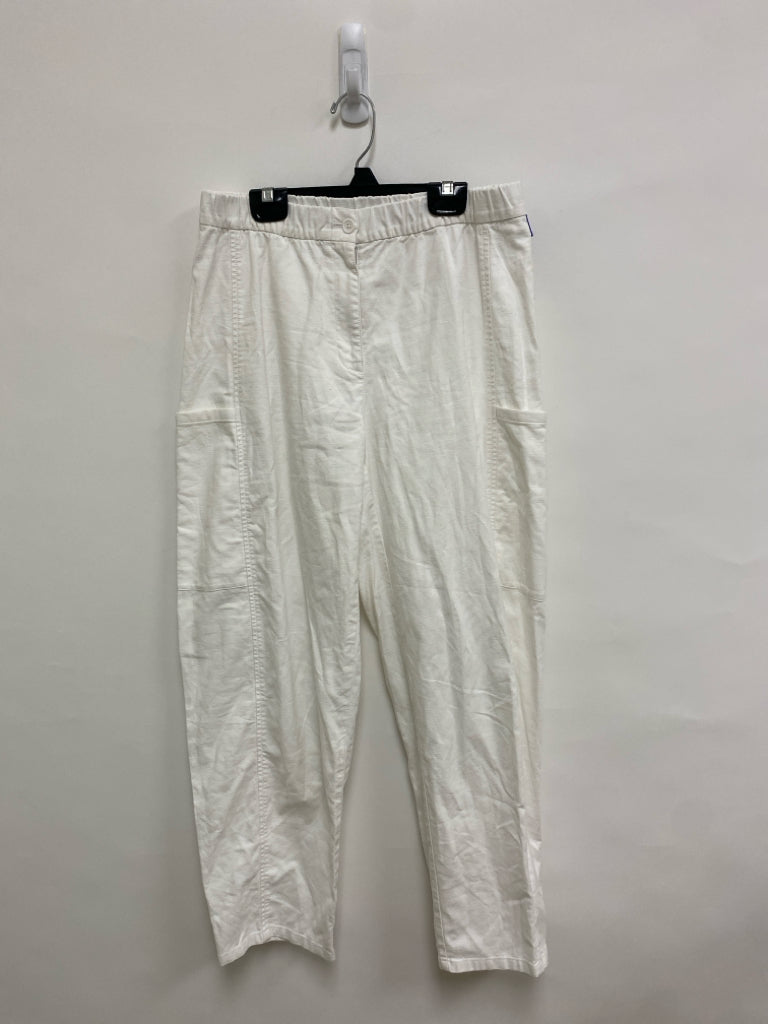 Eileen Fisher Size XS White Ladies Pants