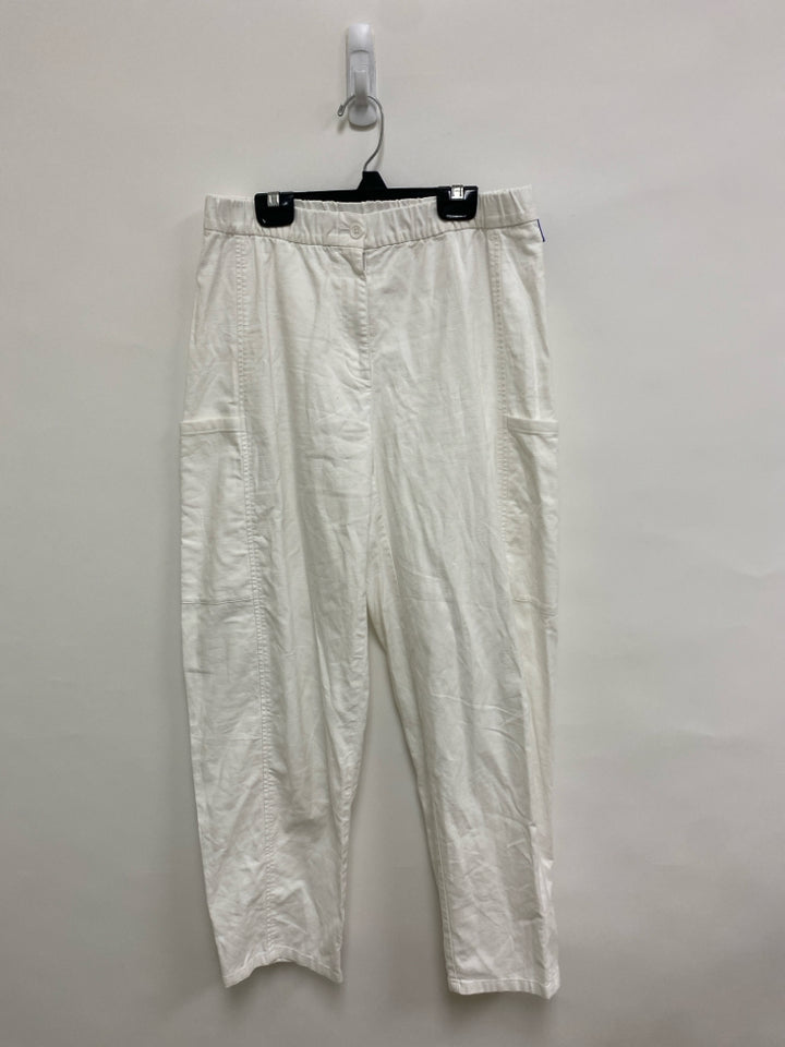Eileen Fisher Size XS White Ladies Pants