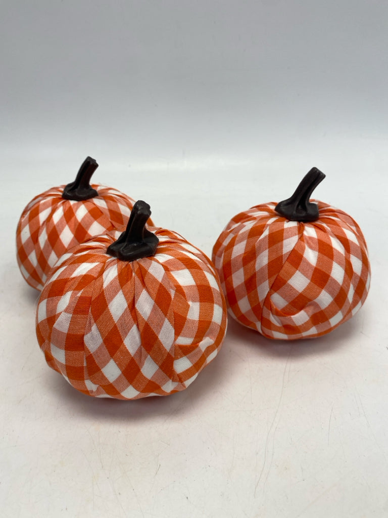 Orange/White Checkered Fall