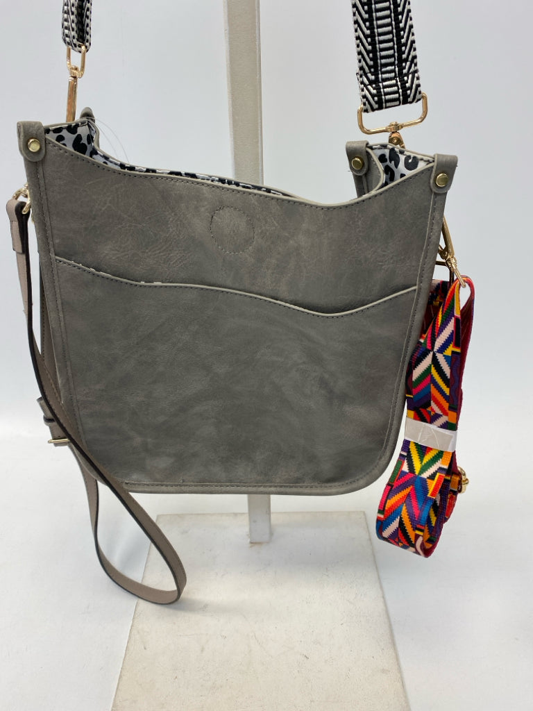 NWT Gray Crossbody