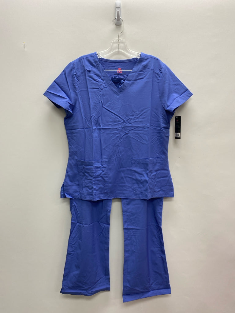 NWT Size L Blue Uniform 2pc