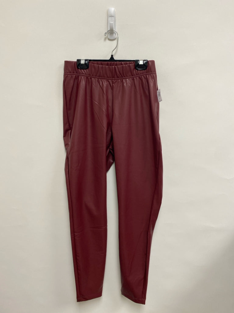 NWT Old Navy Size M Burgundy Ladies Pants