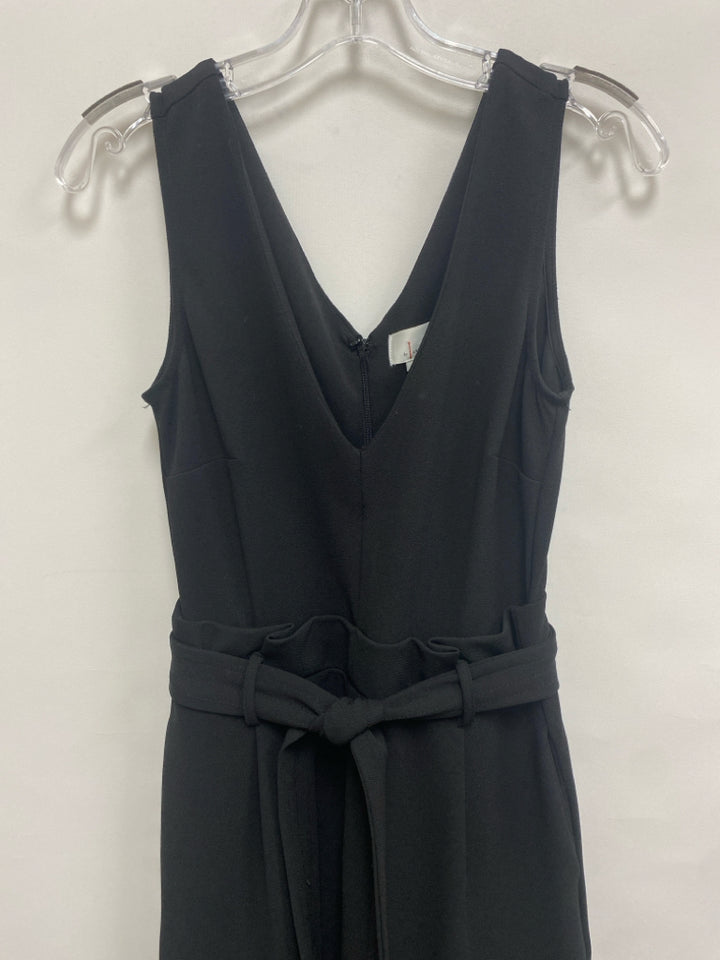 Anthropologie Size S Black Sleeveless Ladies Jumpsuit