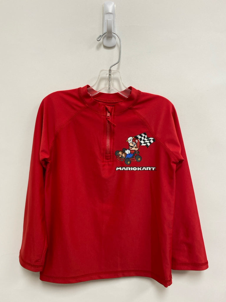 SIZE 5T Red White Mario Bros. Boy&