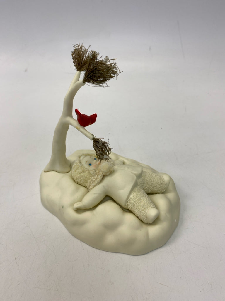 Dept. 56 Cream Snowbabies Christmas