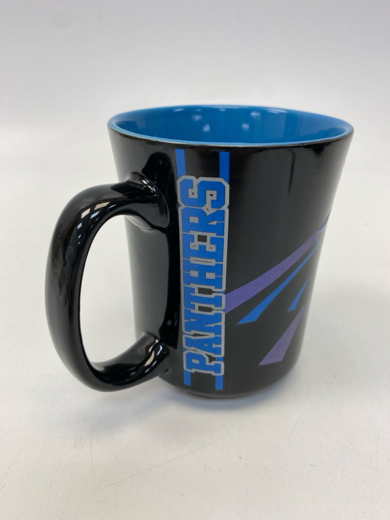 Black/Blue Purple Carolina Panthers Coffee Mug