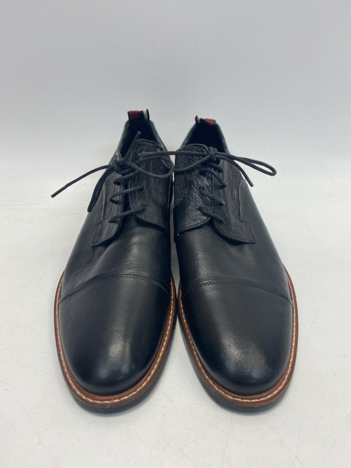 Ben Sherman Size 10.5 Black Lace-Up Men&