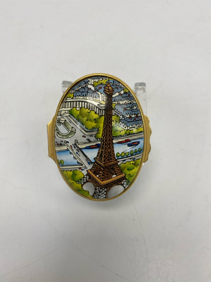 Halycon Days Tiffany &amp; Co Eiffel Tower Trinket Box