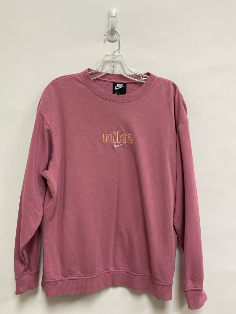 Nike Size M Rose Ladies Sweatshirt