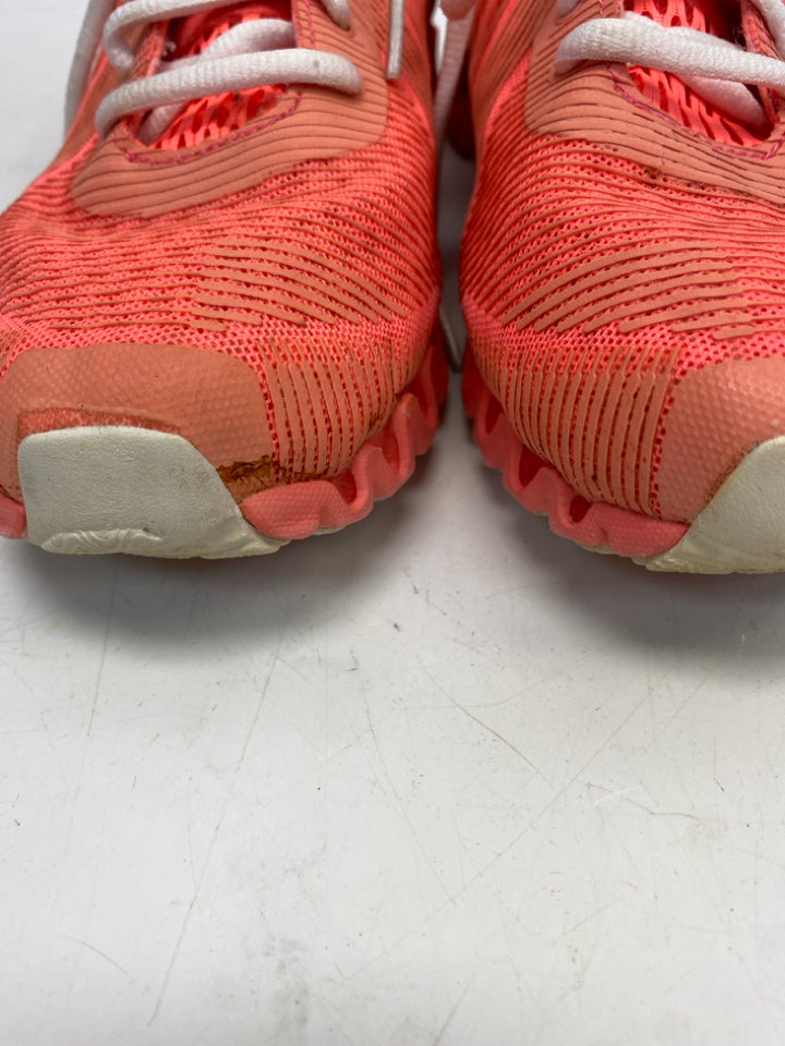 Reebok US Shoe Size 7 Neon Coral Lace-up Sneakers