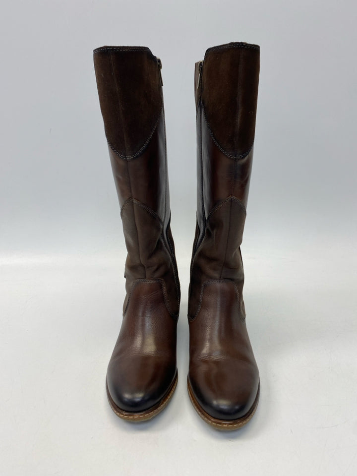 NWOT Pikolinos EU Shoe Size 39 US Shoe Size Brown Patchwork Boots