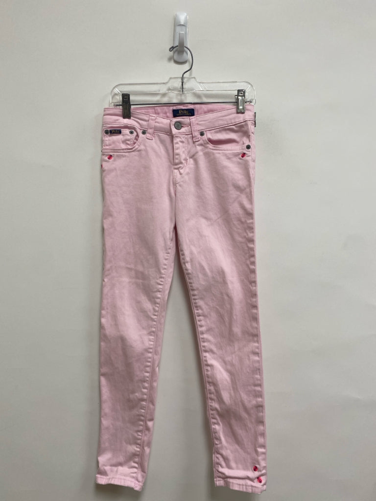 Polo SIZE 10 Pale Pink Girl&