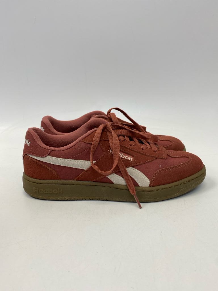 Reebok  Size 8 Brick Lace-up Suede Sneakers