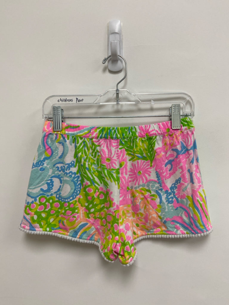 LILLY PULITZER SIZE 8/10 White/Pink Blue/Green Girl&