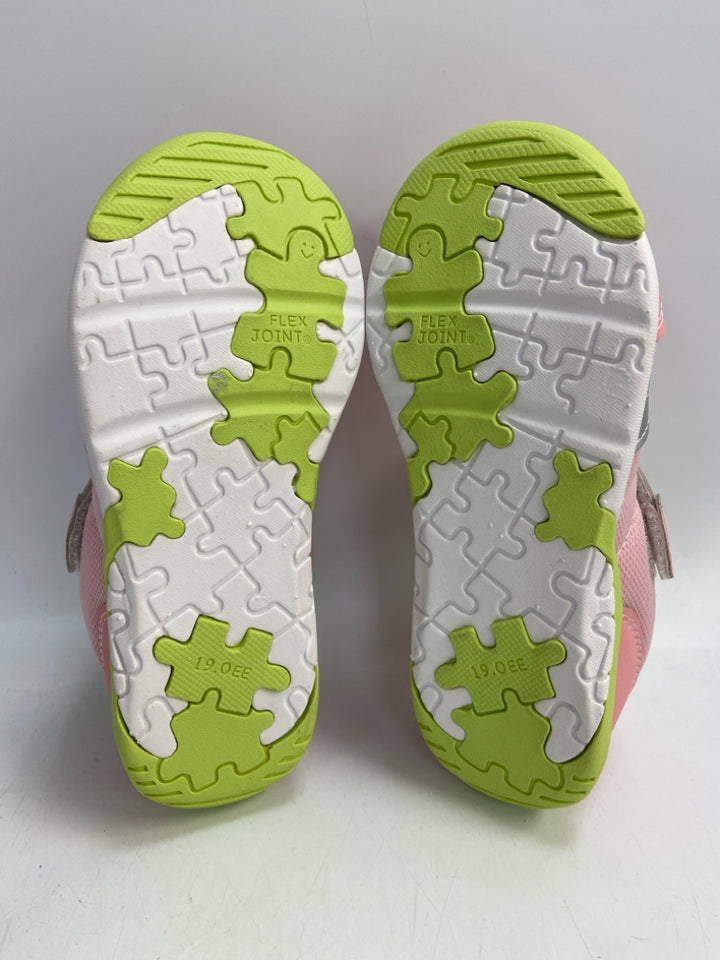 NWOT SIZE 11.5 Pink Yellow Girl&