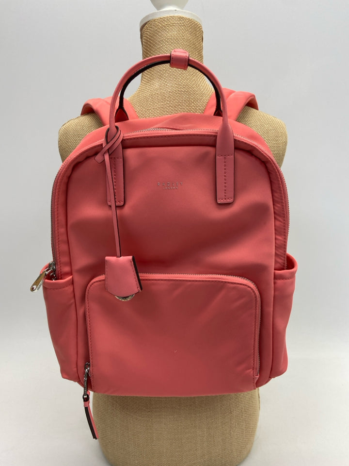 Radley Coral Nylon Backpack