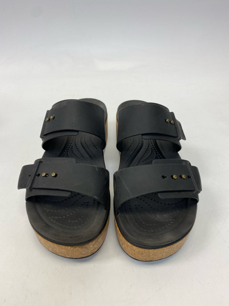 Crocs  Size 10 Black Sandals