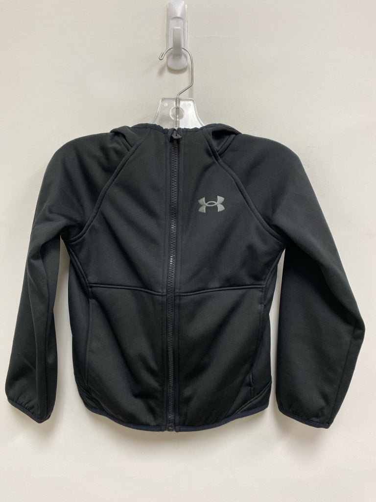 Under Armour SIZE 5 Black Zip Down Boy&