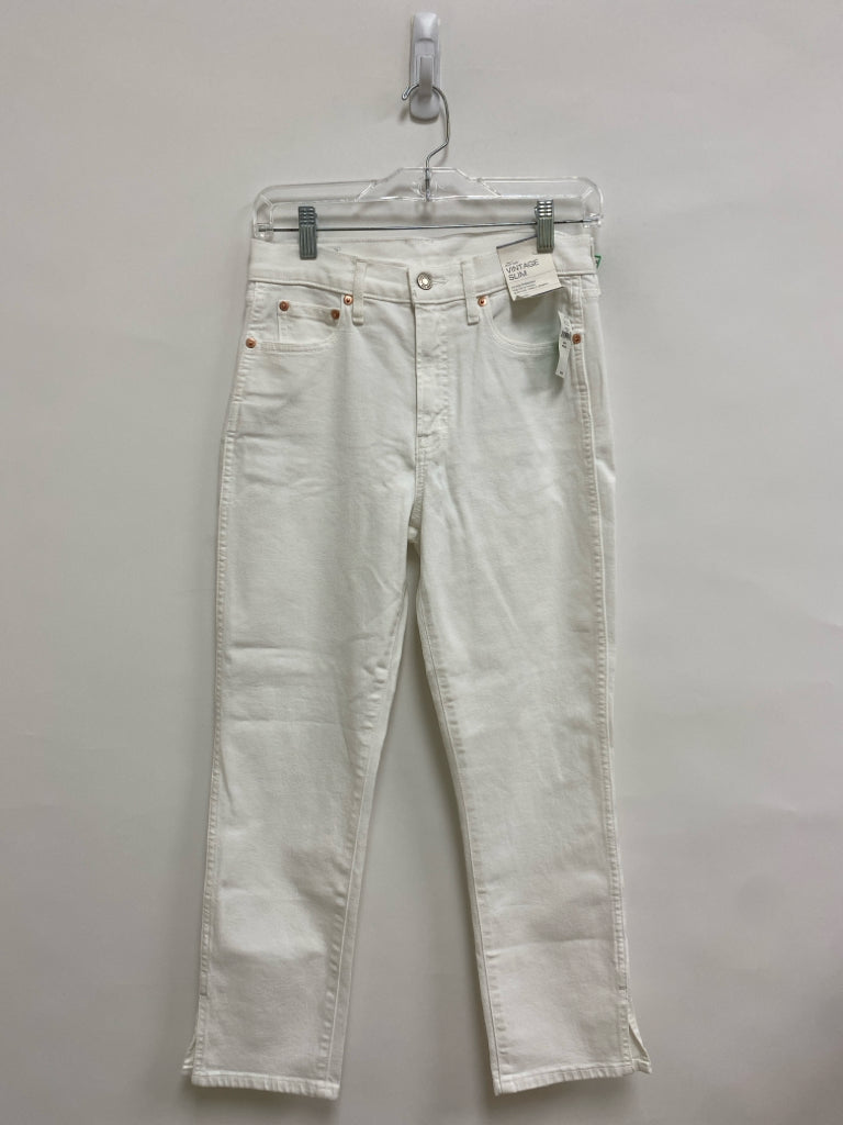 NWT Gap Size 4P White Petite Jeans