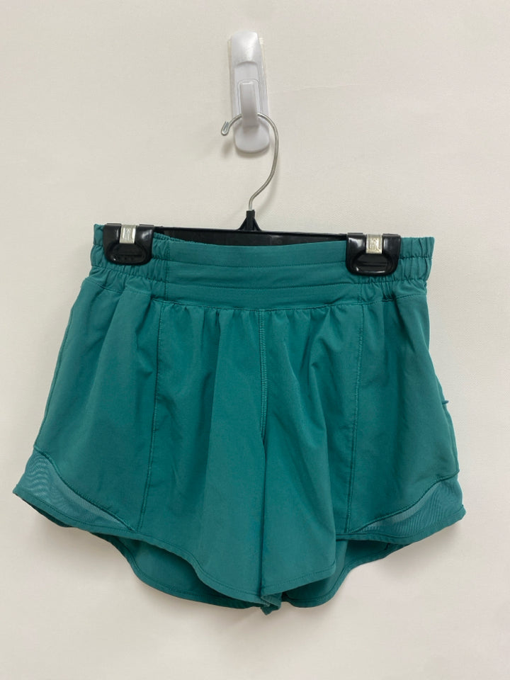 Lululemon Size 4 Dark Aqua Athletic Shorts