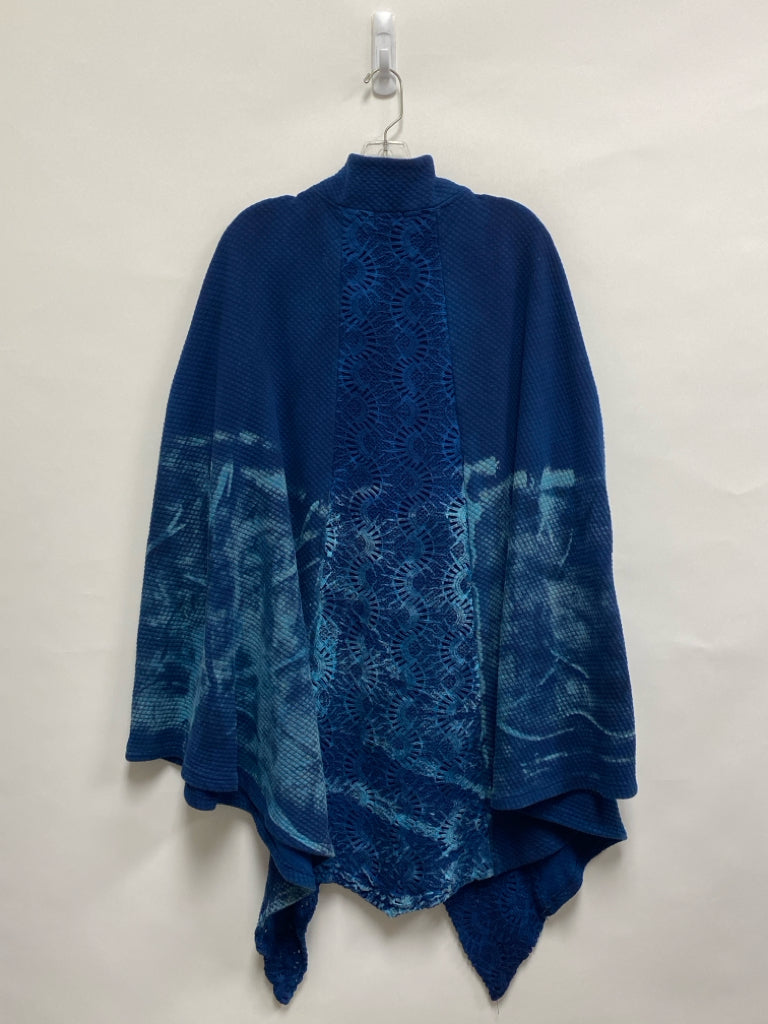 Art of Cloth Size S Navy Cape Ladies Jacket