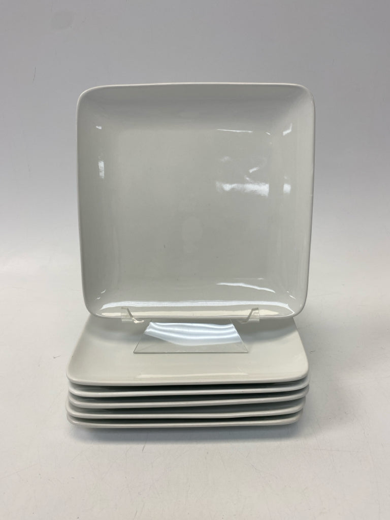 Crate/Barrel White Ceramic Plate (s)
