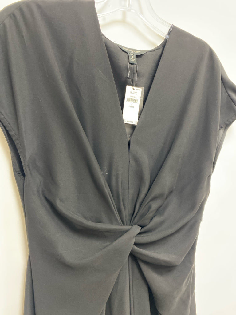 NWT Banana Republic Size 8P Black Petite Dress