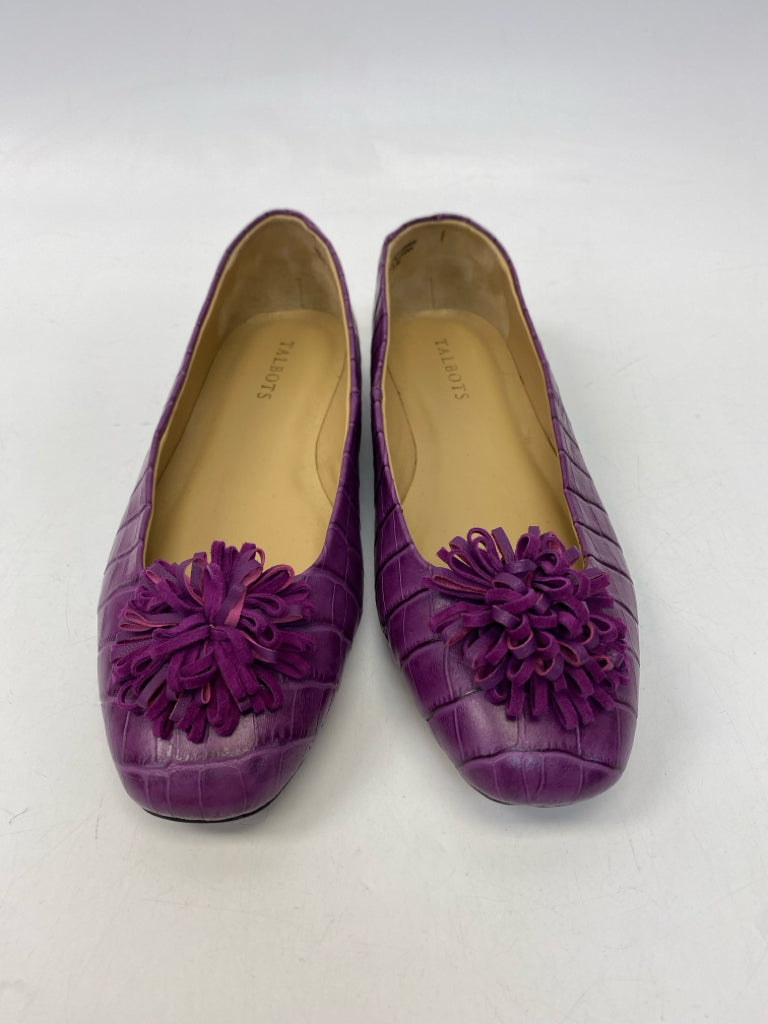 Talbots  Size 9.5 Purple Flats
