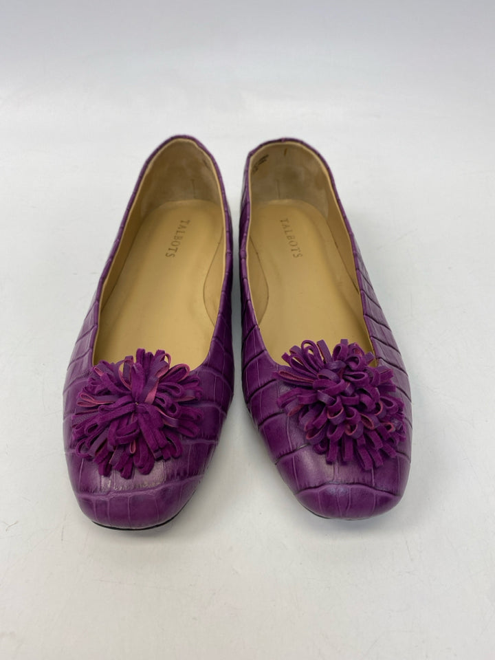 Talbots  Size 9.5 Purple Flats