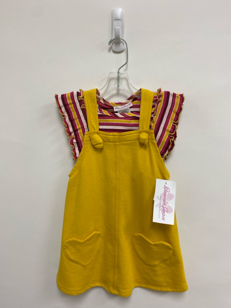 NWT Bonnie Jean SIZE 4T Pink Gold Sleeveless Girl&