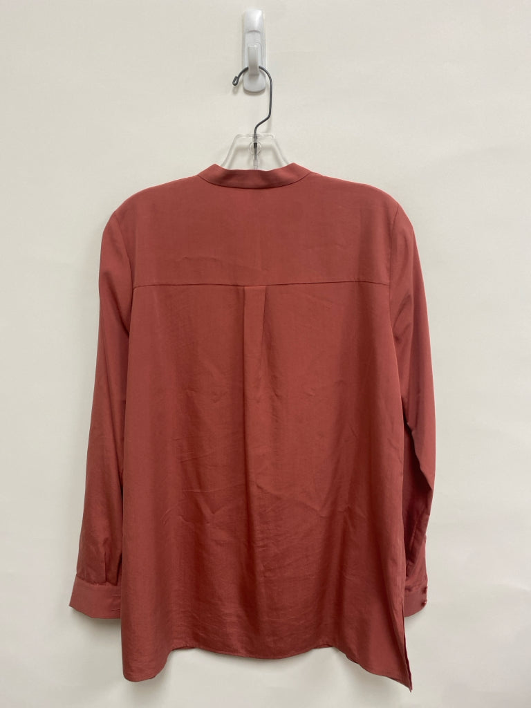 Eileen Fisher Size XS Dusty Rose Button Up Ladies Top