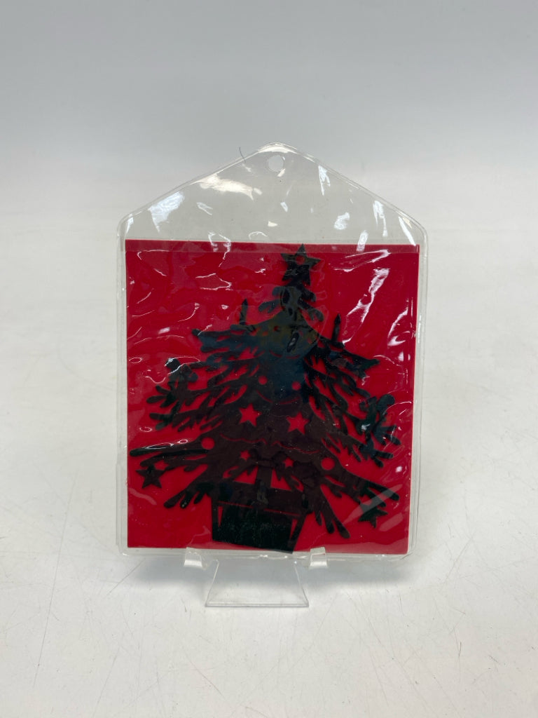 NEW/PKG Demdaco Black Metal Ornaments