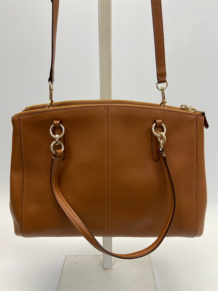 Coach Brown Christie Carryall Handbag 36606