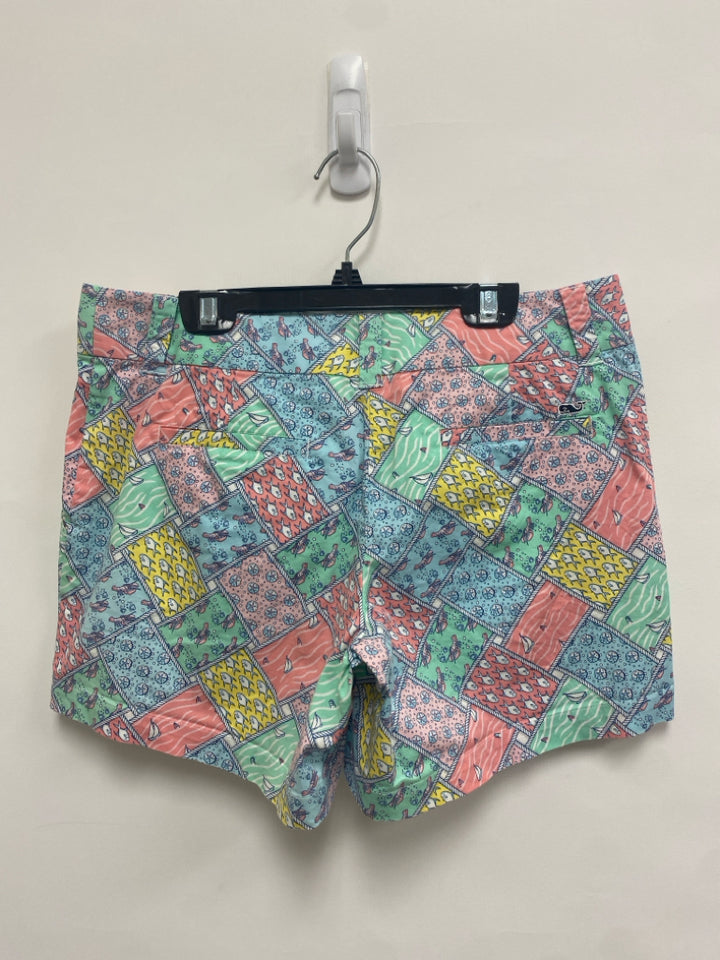 Vineyard Vines Size 4 Pastels Sea Creatures Ladies Shorts